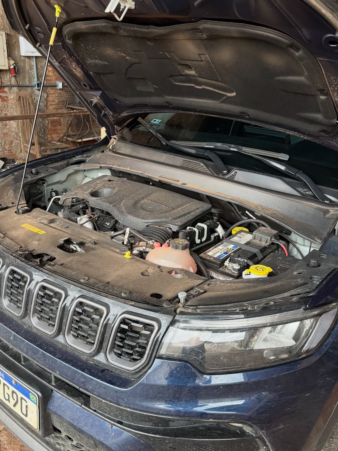 Motor depois da limpeza